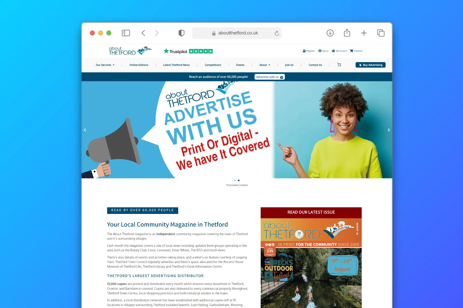 web designer thetford, norfolk