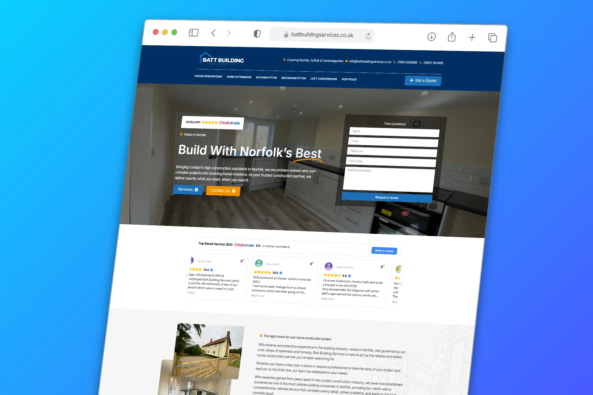 web design bury st edmunds suffolk