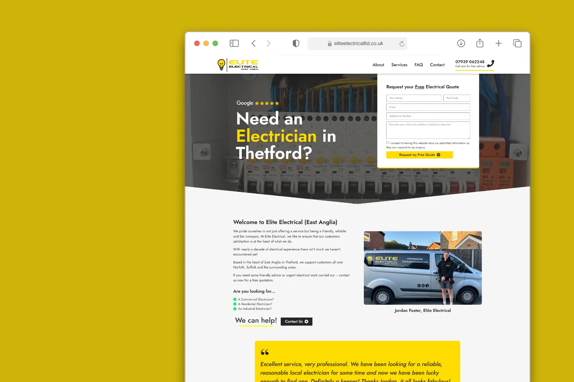 website design thetford norfolk